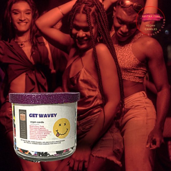 GET WAVEY 3 Wick Candle (Booty Call Type) - Picture 4 of 5